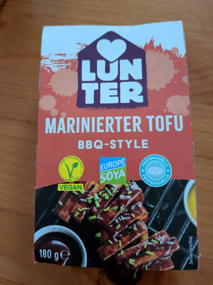 Mariniertes Tofu BBQ-Style