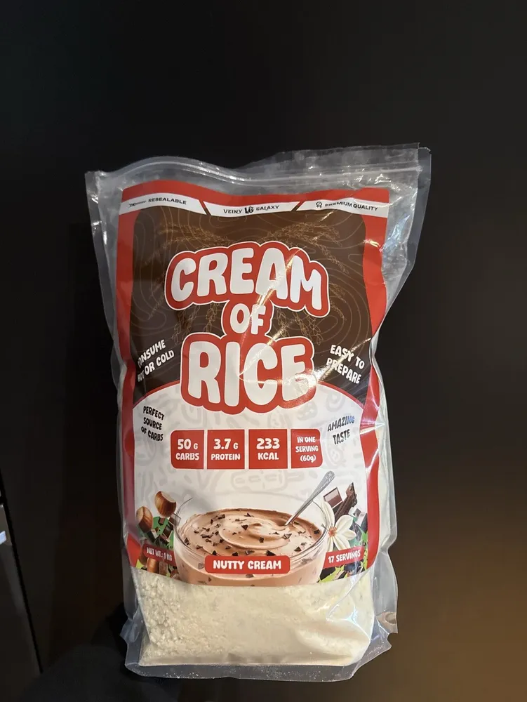 Rice Porridge Nutty Cream