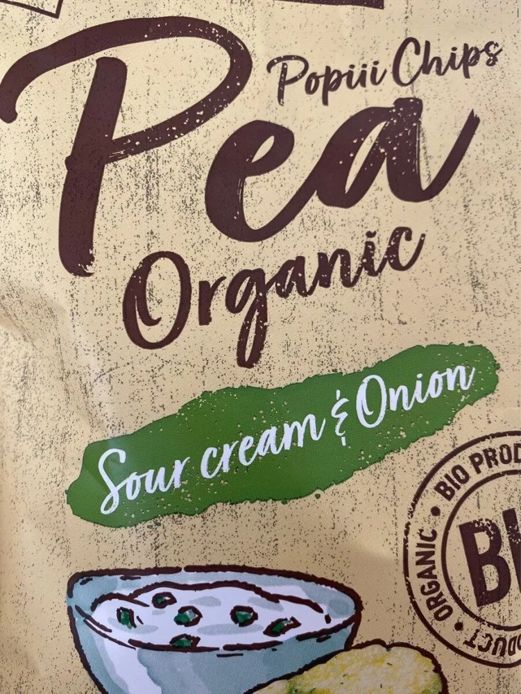 Pea Organic sour cream & onion