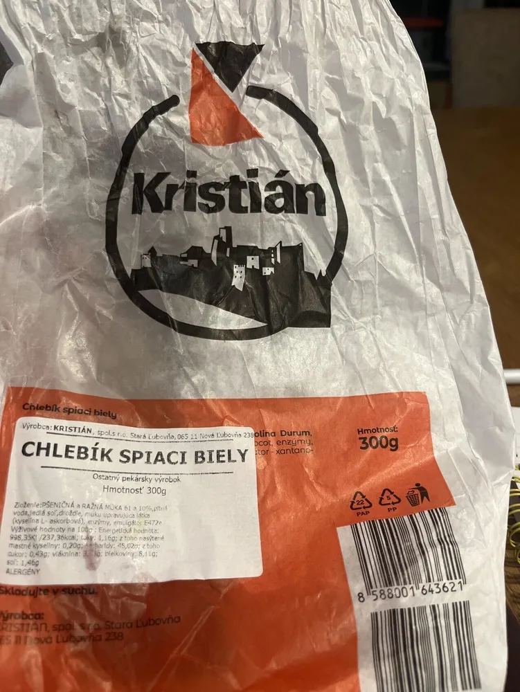 Chlebik Spiaci Biely