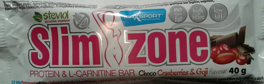 Slim zone - choco, cranberries & goji