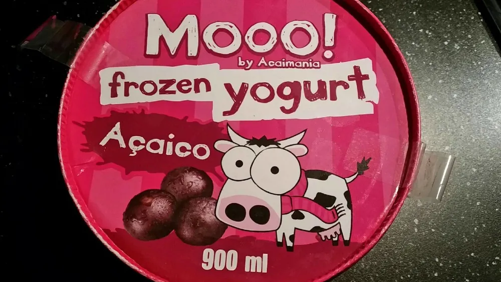 Yaourt Glacé à la Baie d'Acai