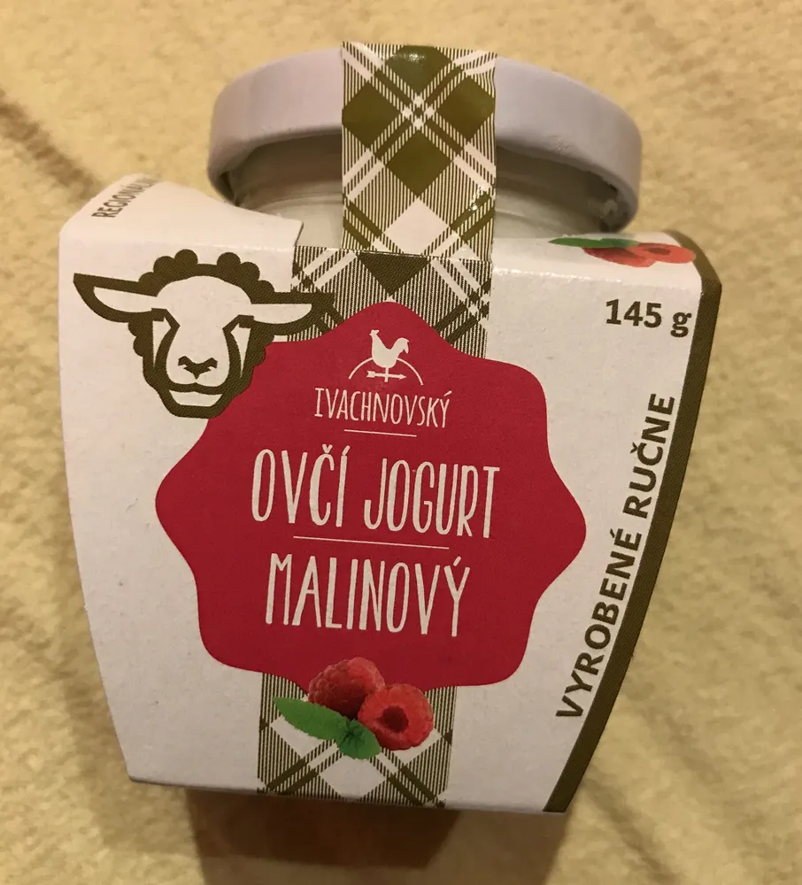 Ovčí jogurt malinový