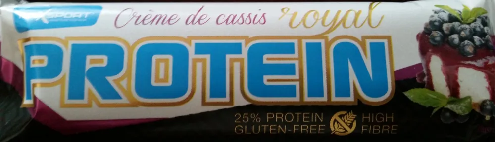 crèmede cassis protein bar