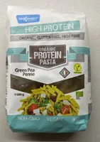 Green pea penne