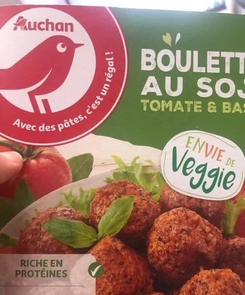 Boulette  au soja tomate & basilic