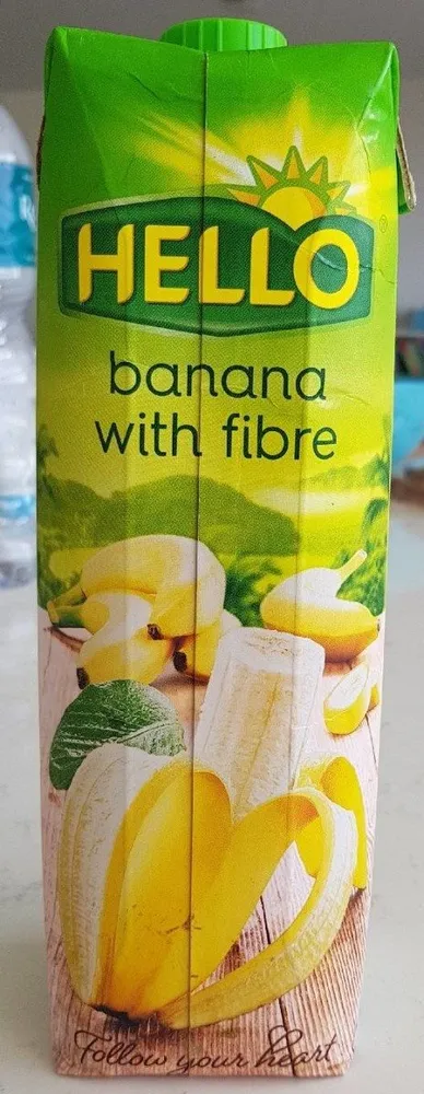 Banana with fibre