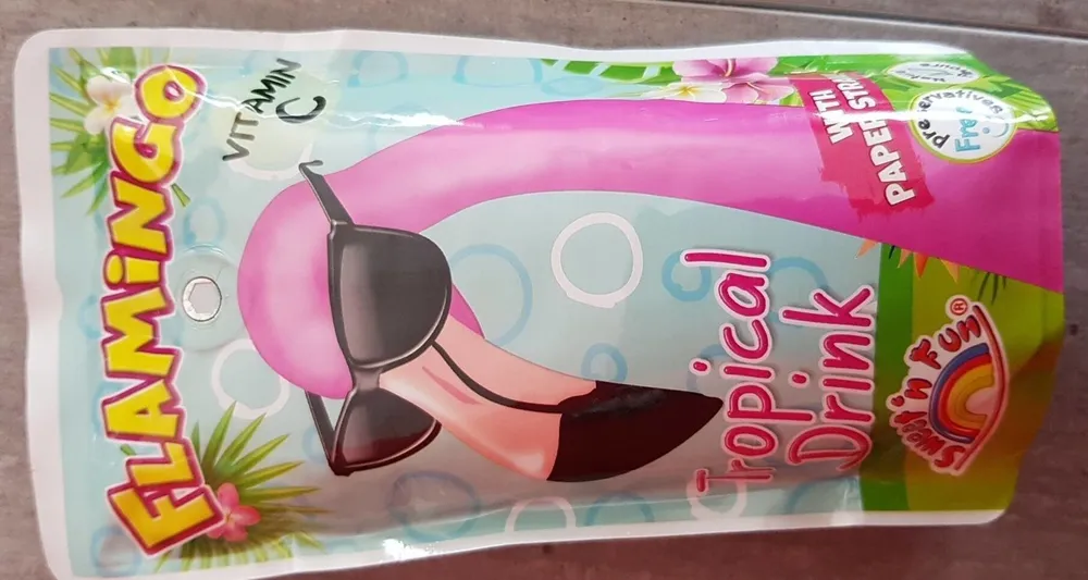 Flamingo Tropical Drink
