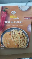Kuře na paprice s těstovinami