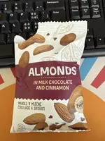 Almonds In Milk Chocolate And Cinnamon