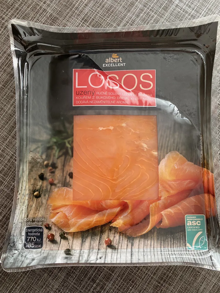 Losos uzený