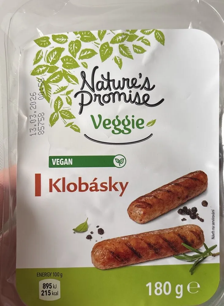 Klobasky Veggie