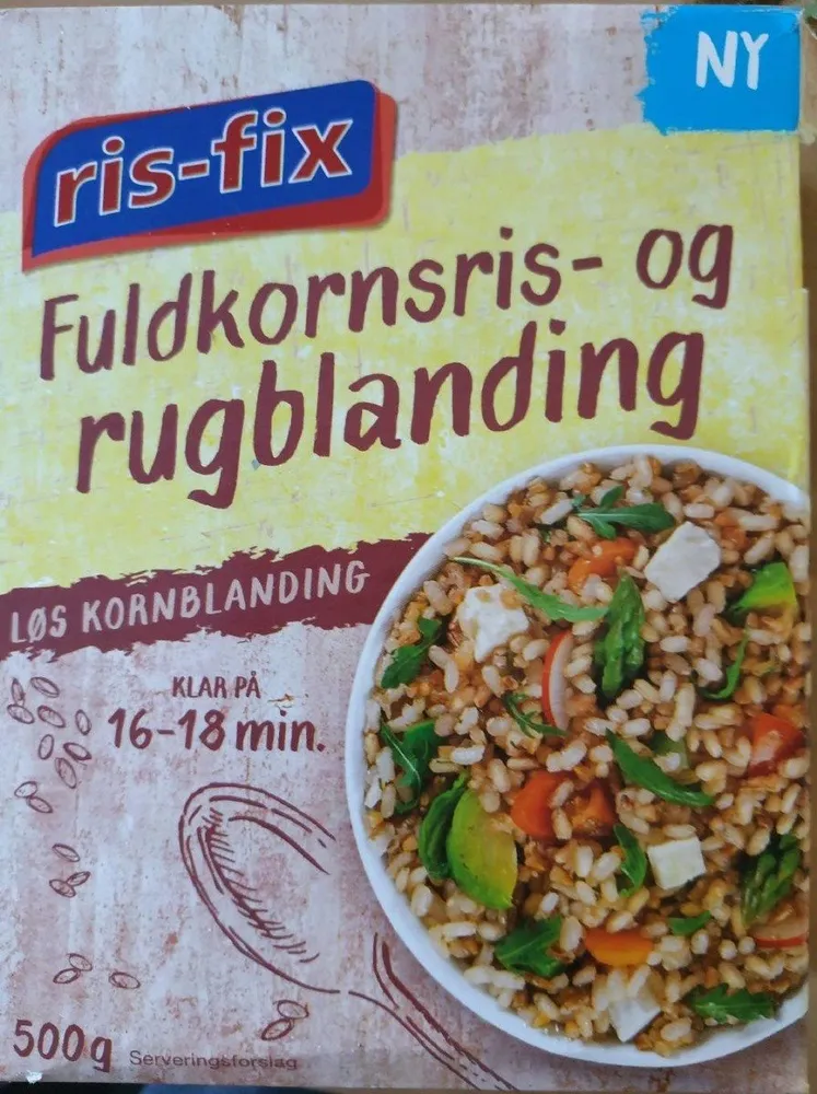 Fuldkornsris -og rugblandinges