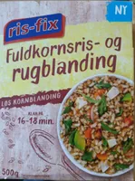 Fuldkornsris -og rugblandinges