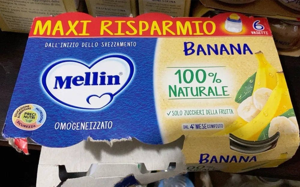 Omogeneizzato banana