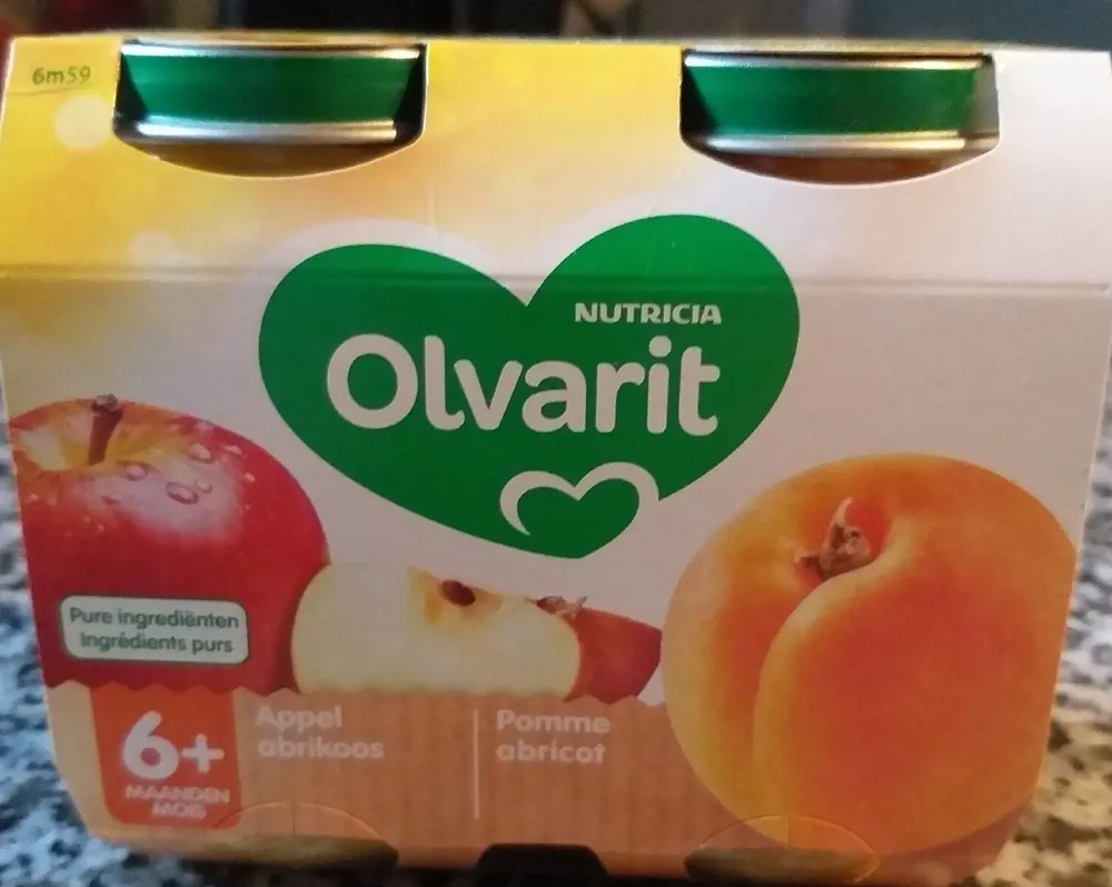 Olvarit pomme abricot