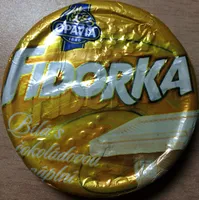 Fidorka bílá s čokoládovou náplní