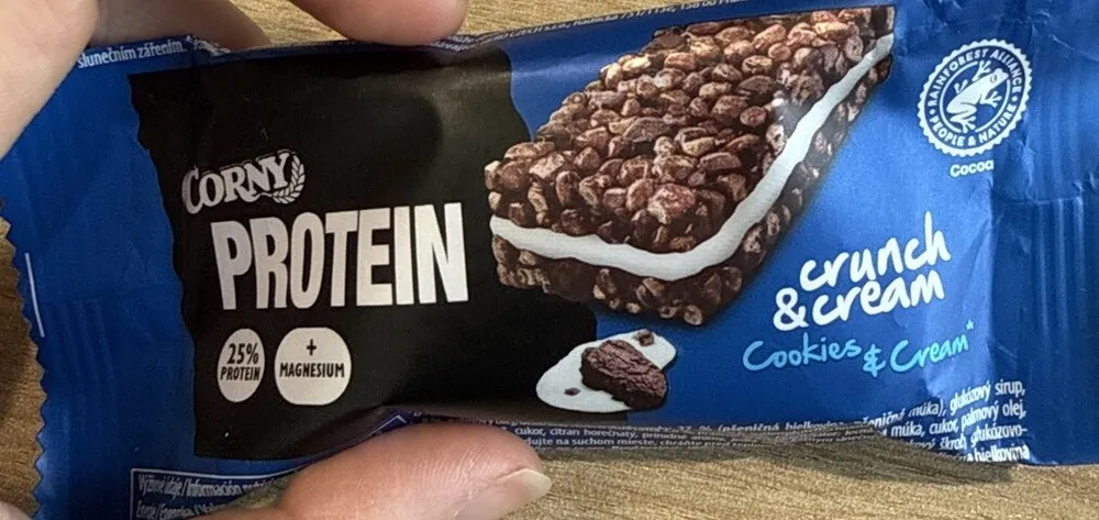 Corny protein cookies & cream