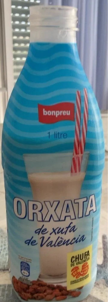Horchata de chufa valenciana