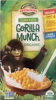 Corn puffs Gorilla Munch Organic