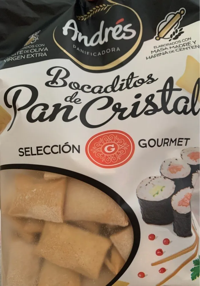 Bocaditos de pan cristal
