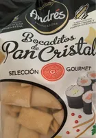 Bocaditos de pan cristal