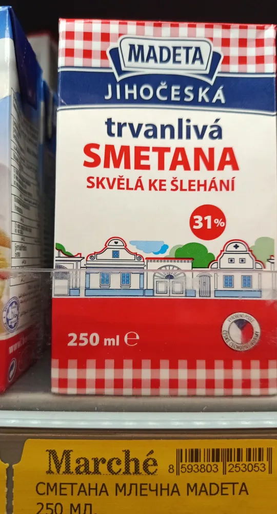 Млечна сметана 31%