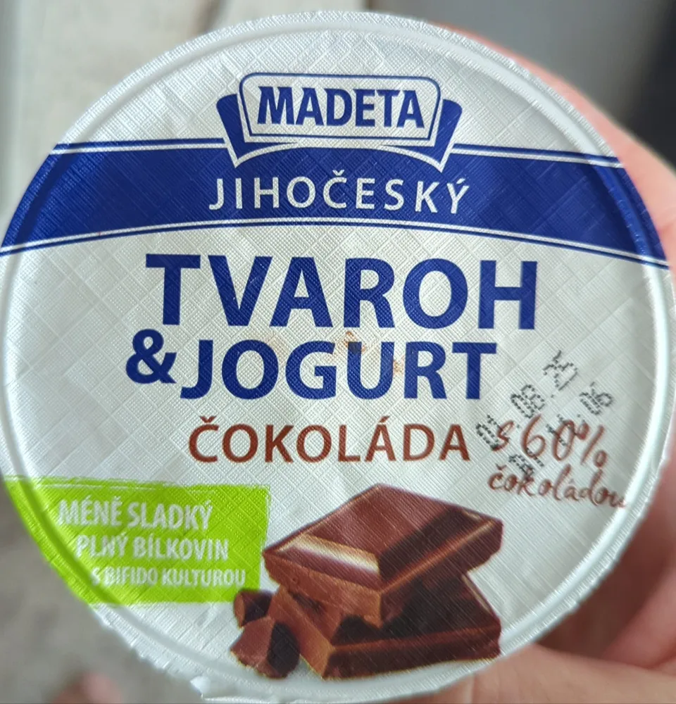 Jihočeský tvaroh & jogurt čokoláda 1,3%
