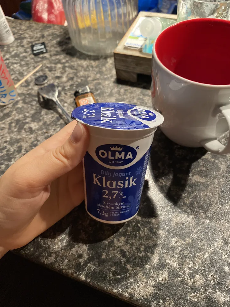 Klasik bílý jogurt