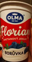 Florian smetanový jogurt borůvka