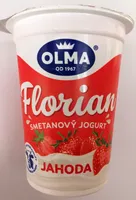 Florian smetanový jogurt jahoda