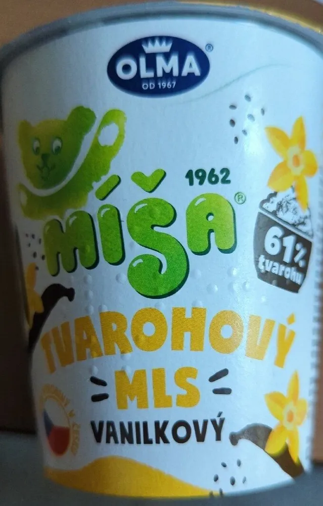 Míša Tvarohový Mls Vanilkový