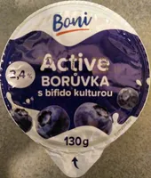 Jogurt Active borůvka