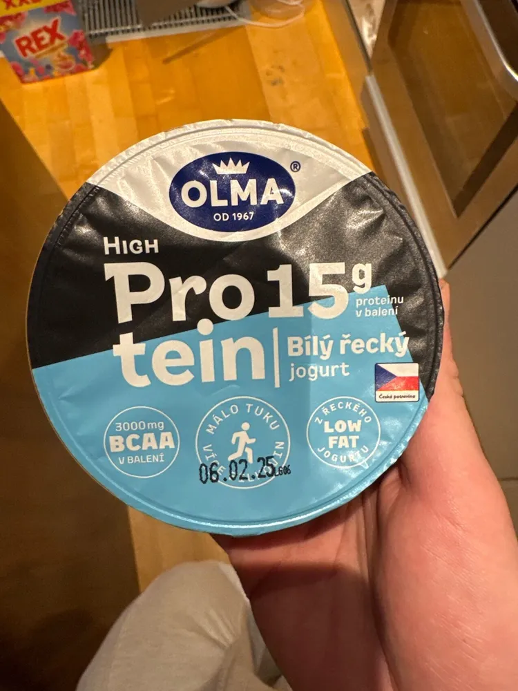 Protein 15g | Bílý řecký jogurt