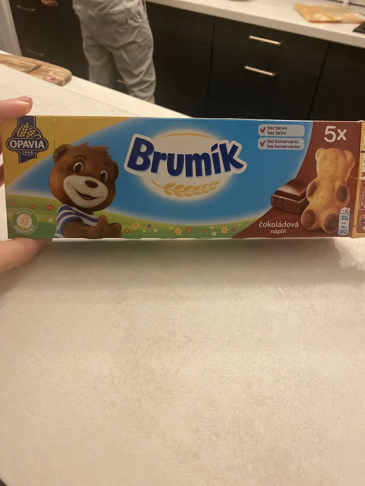 Brumík čokoládová náplň