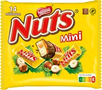 NUTS MINI barre chocolatée Sachet 332g