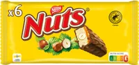 NUTS Barres chocolatées - 6x42g