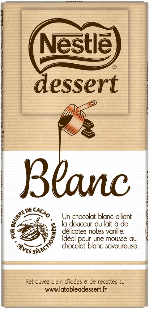 NESTLE DESSERT Blanc 180g