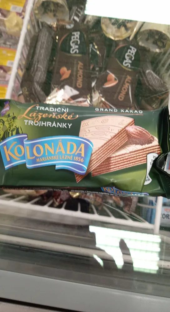 Tradiční oplatkové trojhránky Grand kakao