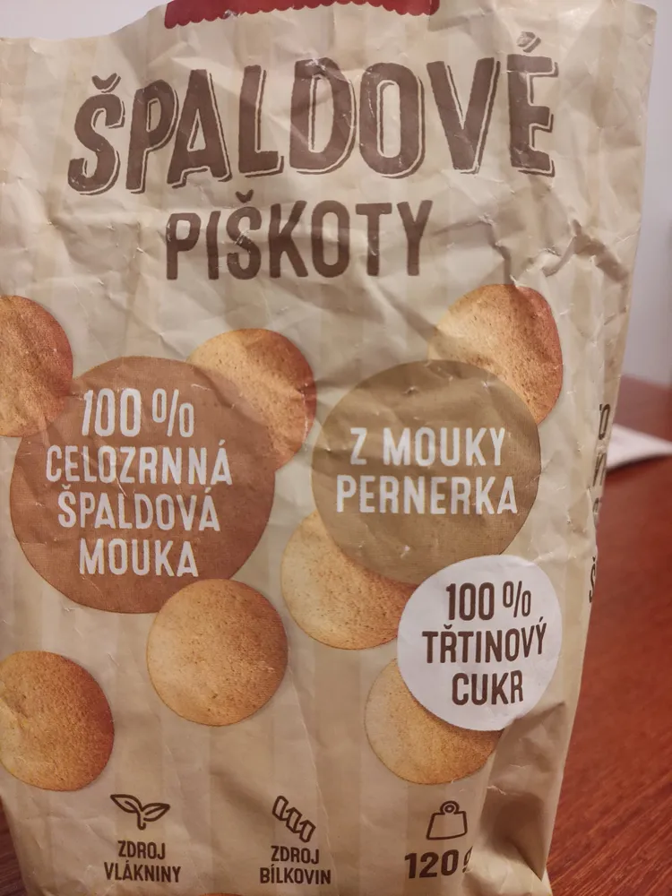 Piškoty špaldové
