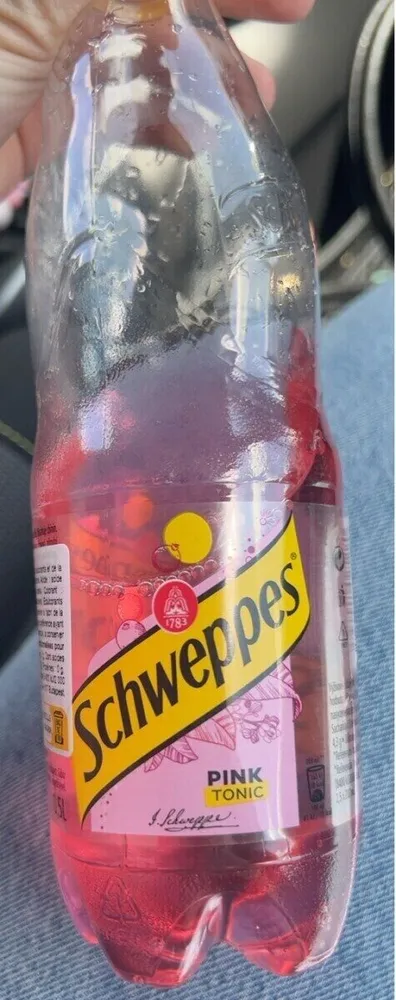 Schweppes pink tonic