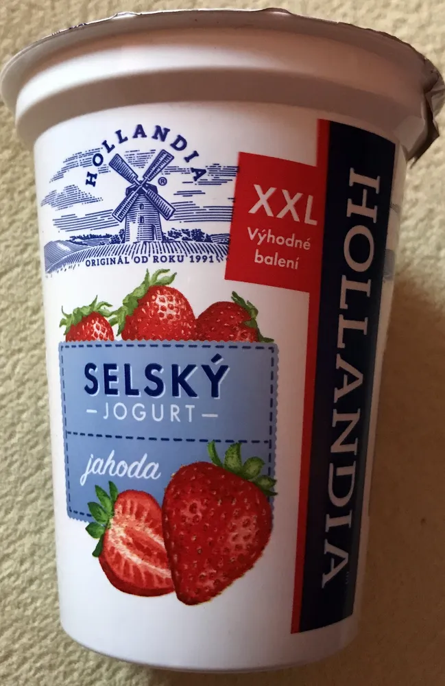 Selský jogurt jahoda