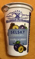 Selský jogurt švestky se skořicí