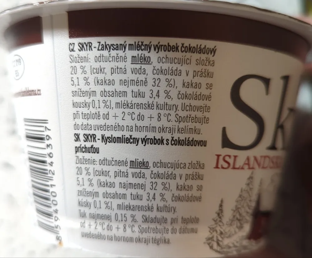 Skyr Čokoláda