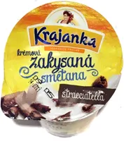 Zakysaná smetana stracciatella