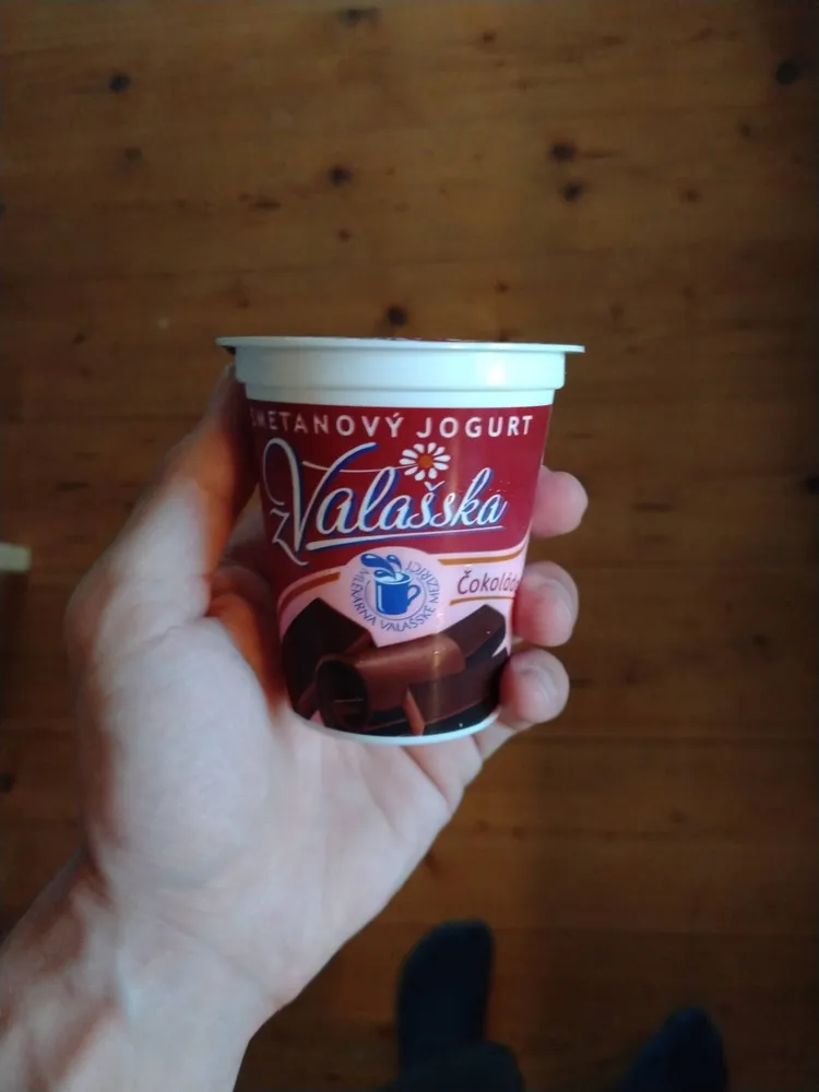Smetanový jogurt čokoláda