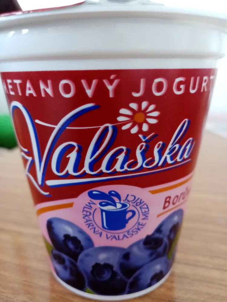 Smetanový jogurt borůvka
