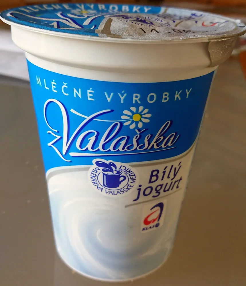 Bílý jogurt z Valašska