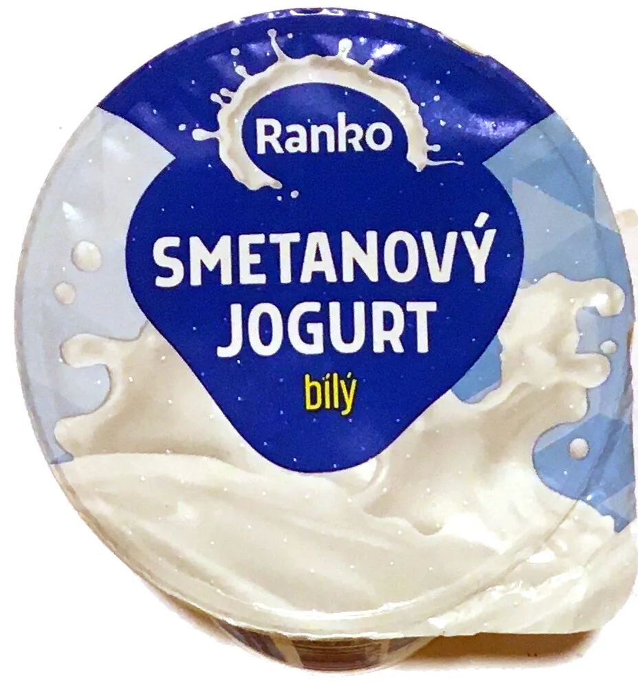 Smetanový jogurt bílý