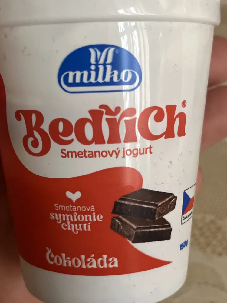 Bedřich smetanový jogurt čokoláda